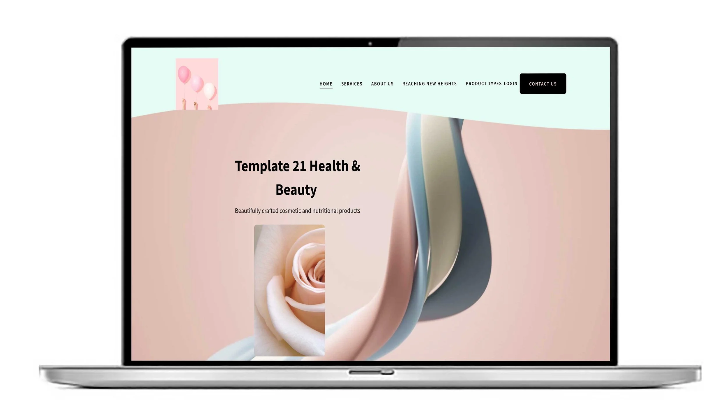 UK Squarespace website template