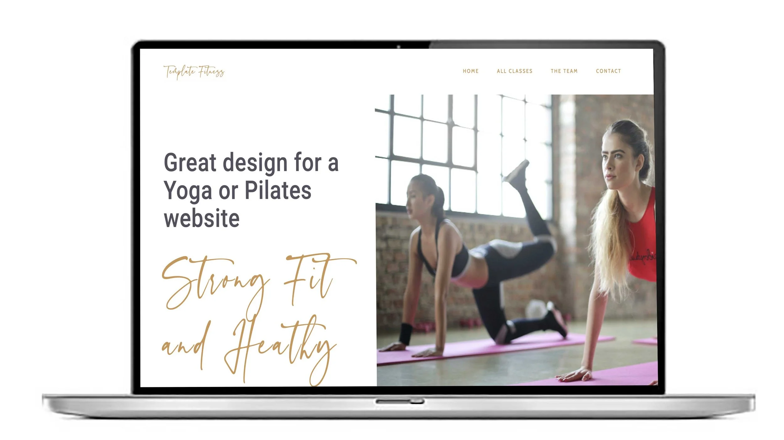 UK Squarespace website template