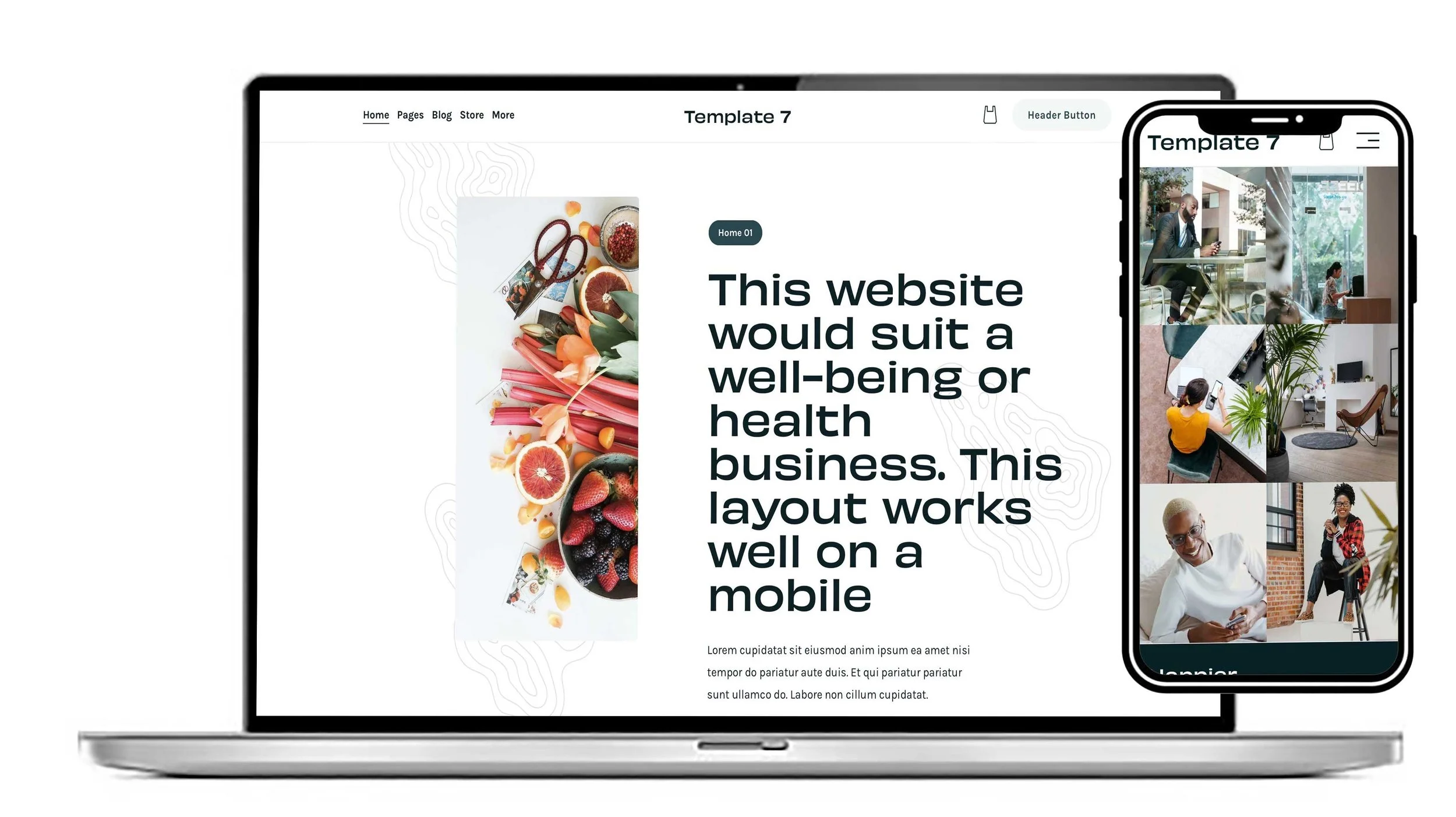 Squarespace website templates UK