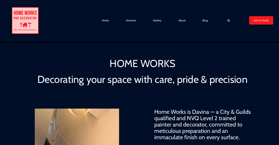 Squarespace website template