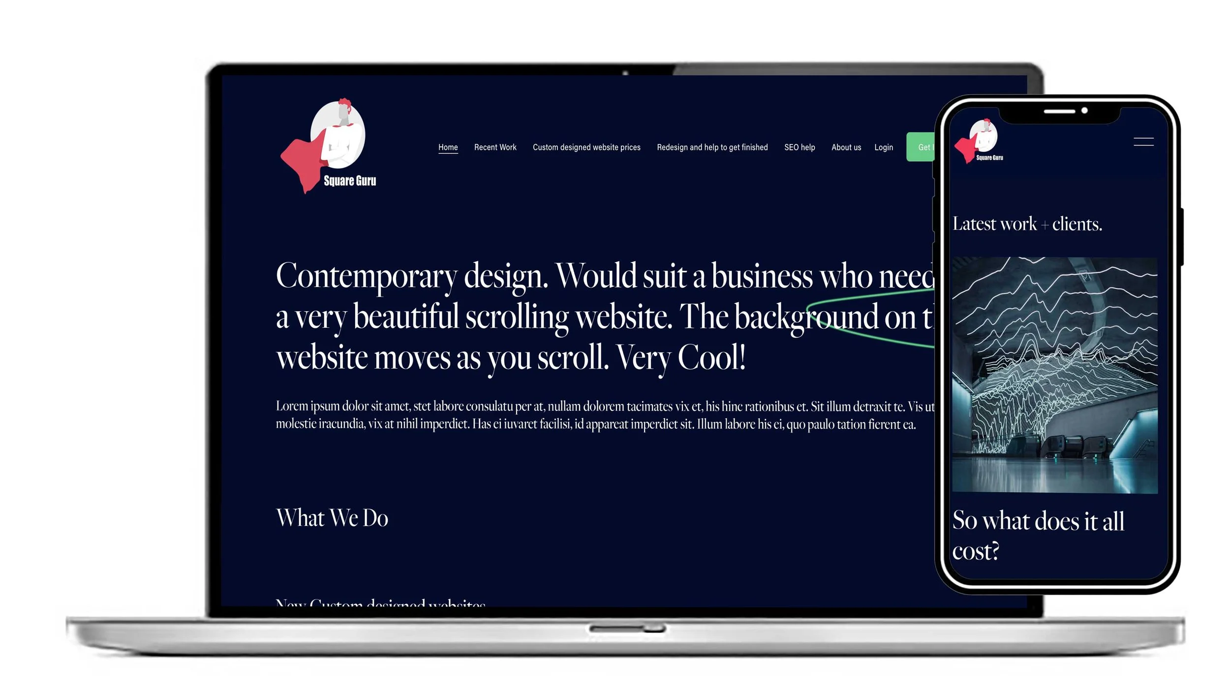 Squarespace website templates