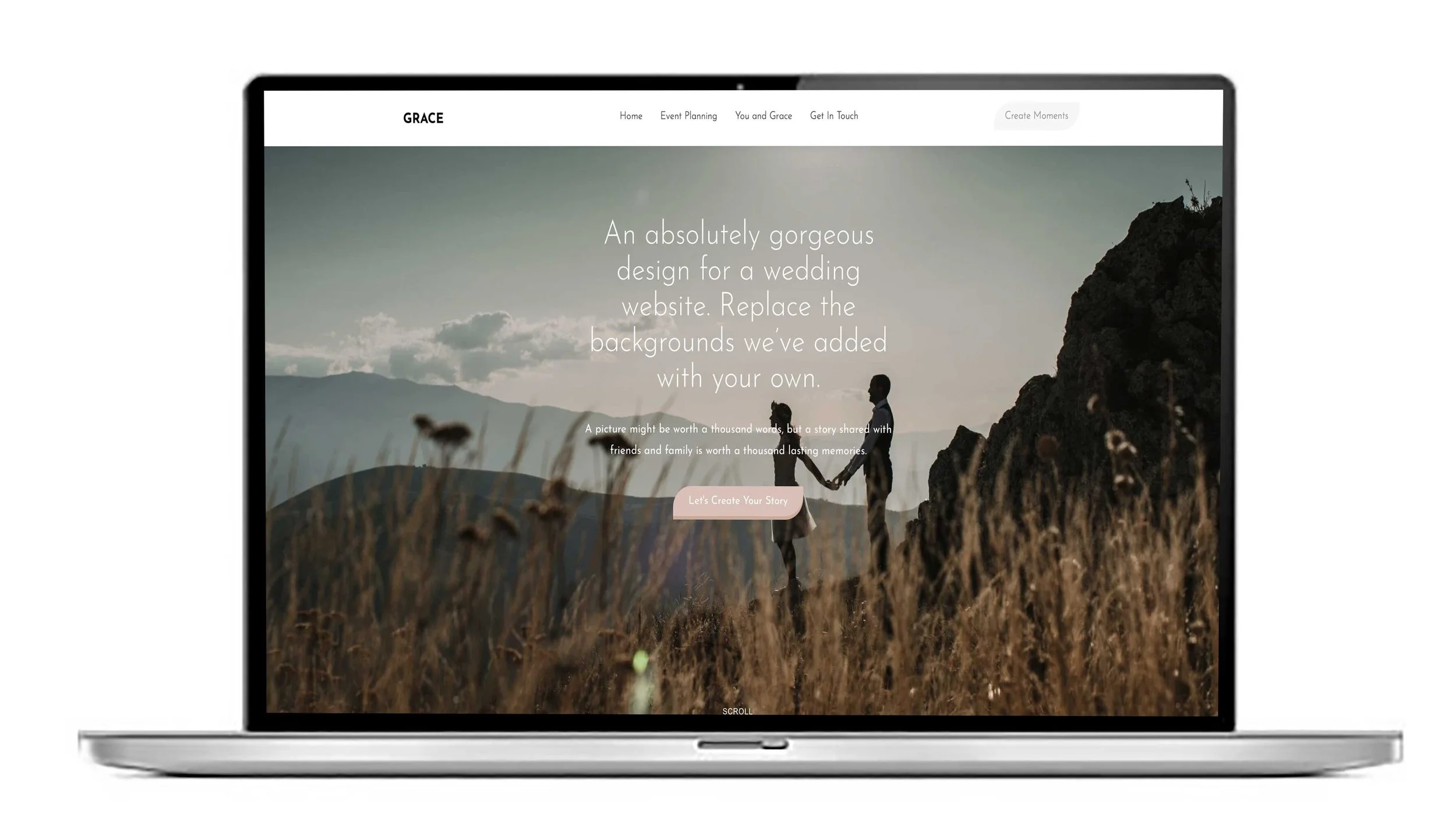 Squarespace website template