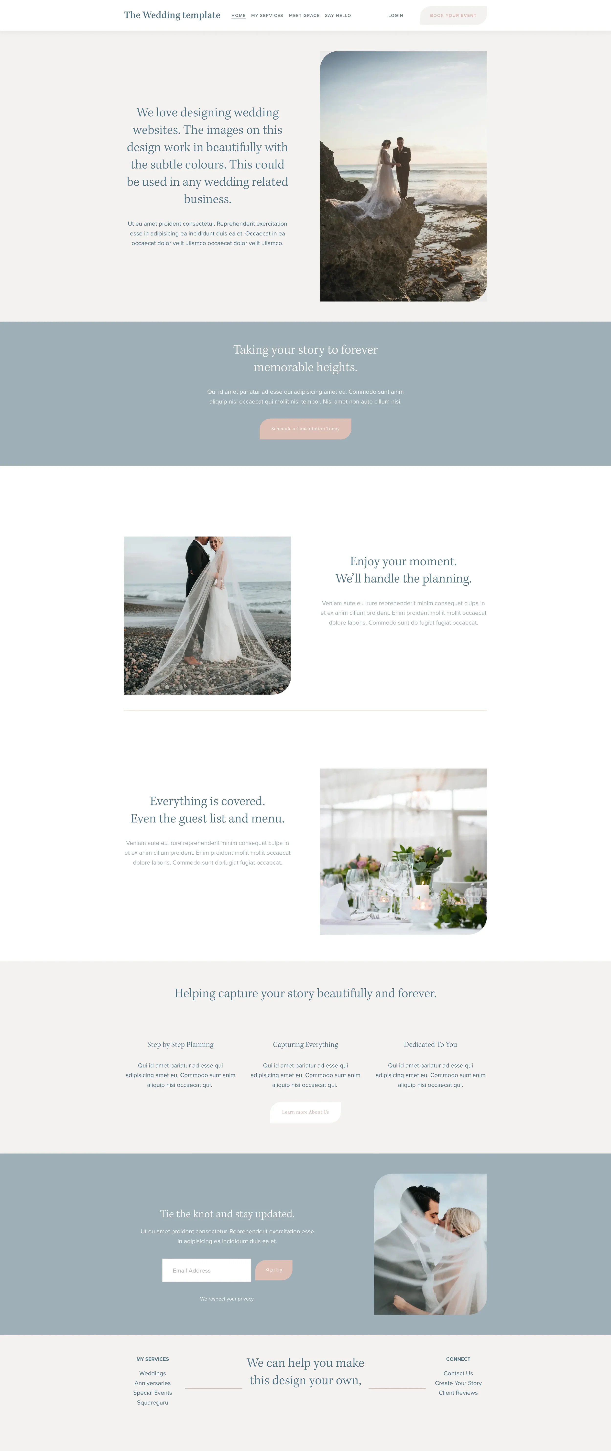 The Wedding Squarespace website template.webp