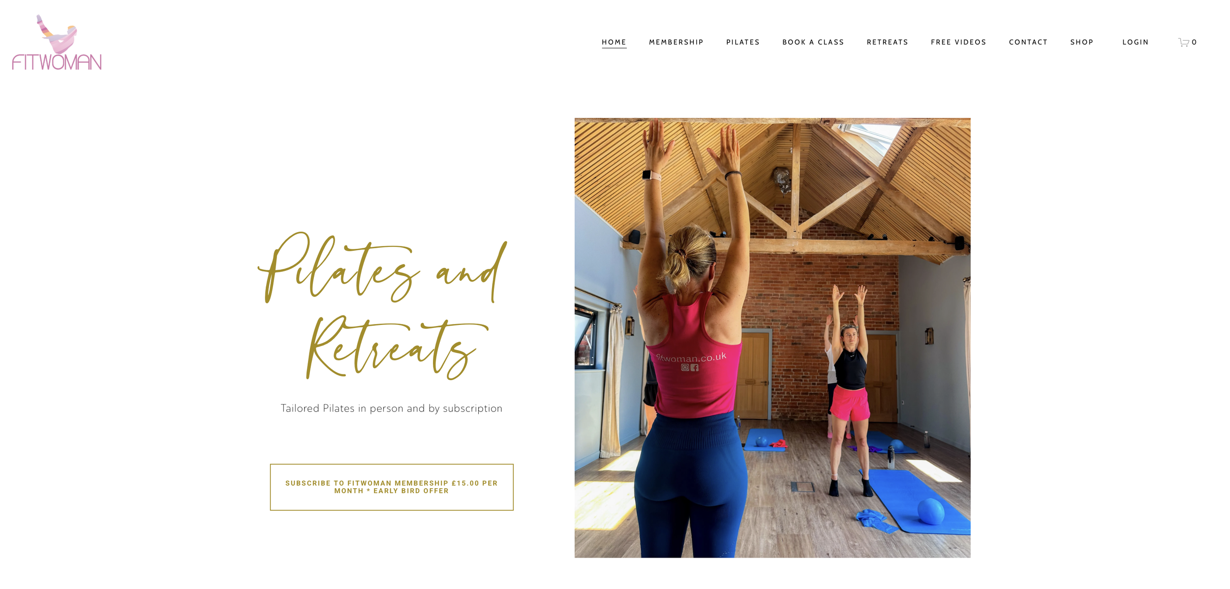 This image describes one of our Squarespace website  template case studies. Olivia asked us to improve her Pilates business and she bought our Fitness template. She now has a worldwide reach and her £125.00 tempale has made her good profits.