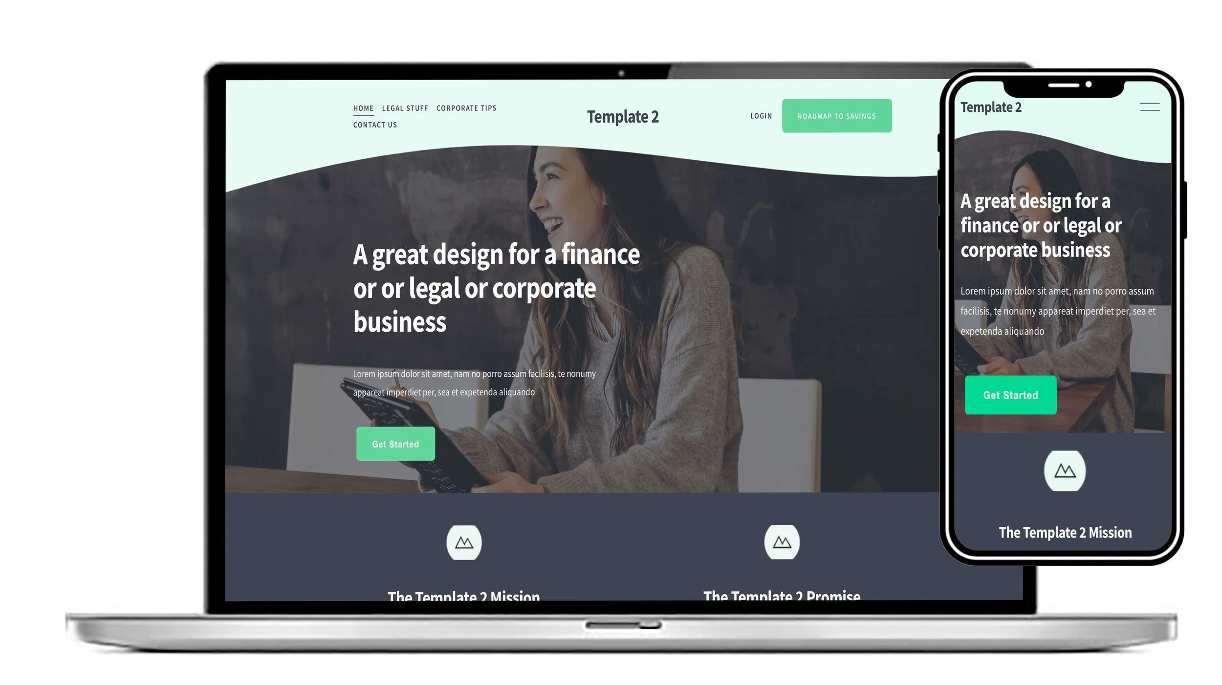 Design 2. For an accountant, law firm or office services