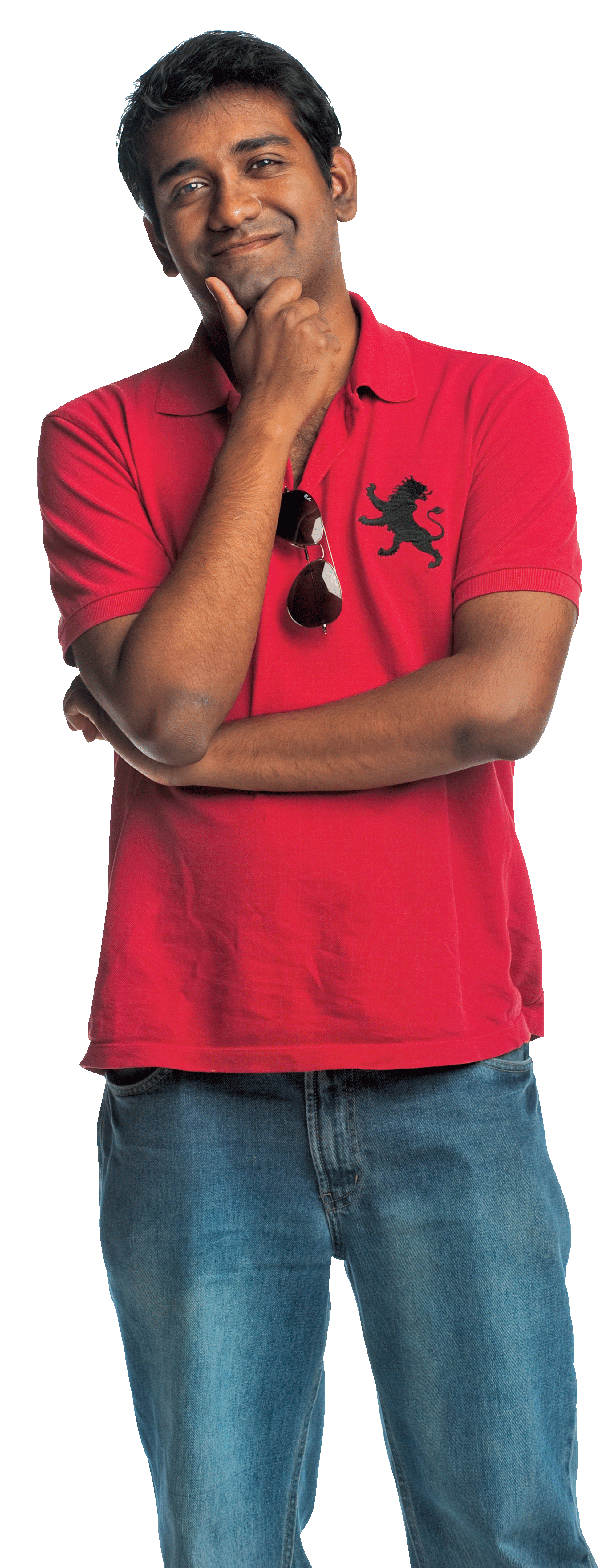 Terp student looking pensive