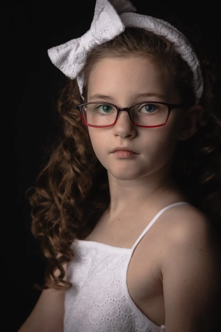 children headshots, school portraits, children fine art