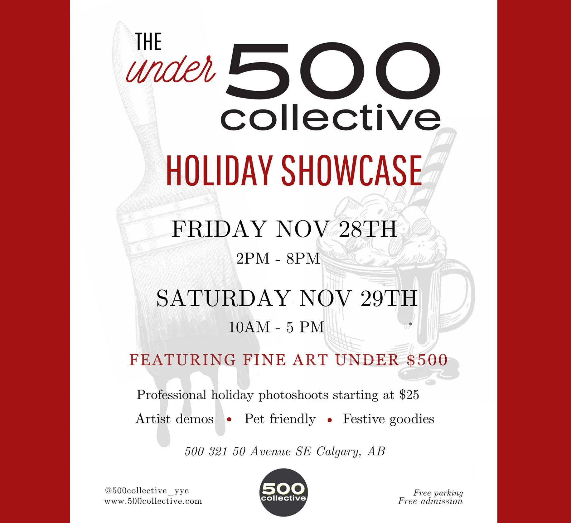 Under 500 Collective Holiday Showcase