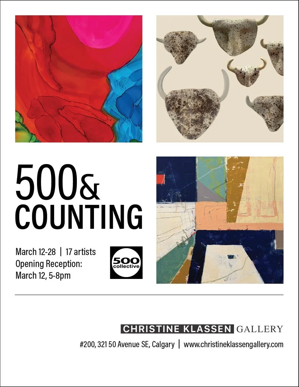 500 & Counting Opening Reception