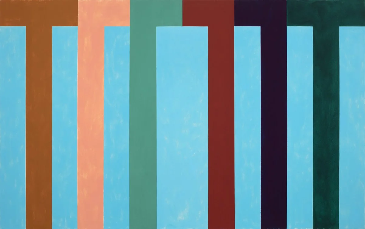   Peristyle II   oil on canvas 60 × 96 inches 2025 