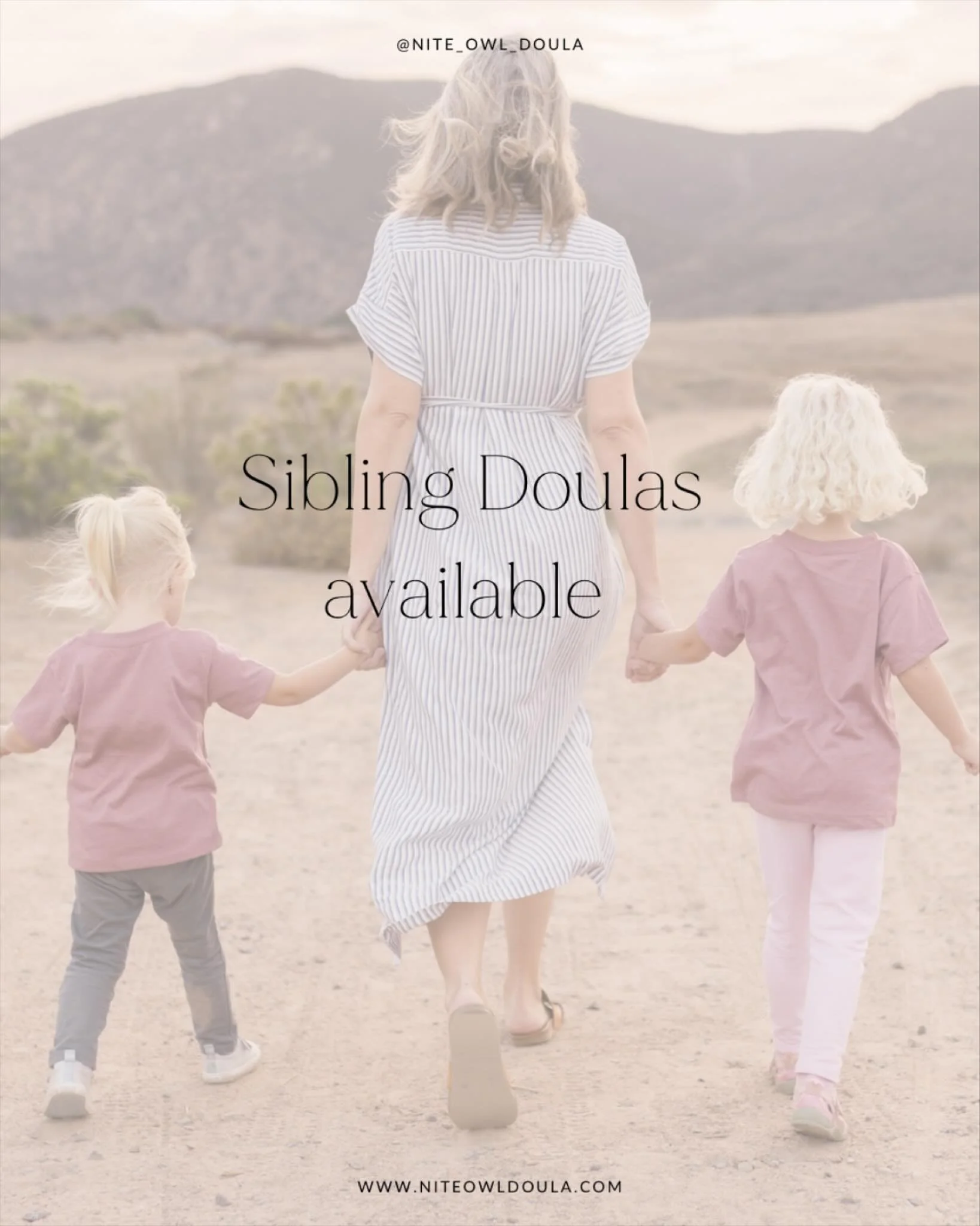 Because not everyone has a village &mdash; but we do. 
When it&rsquo;s time for you to welcome your new baby, our Sibling Doulas are here to care for your little ones while you focus on your birth and recovery.
Whether you&rsquo;re headed to the hosp