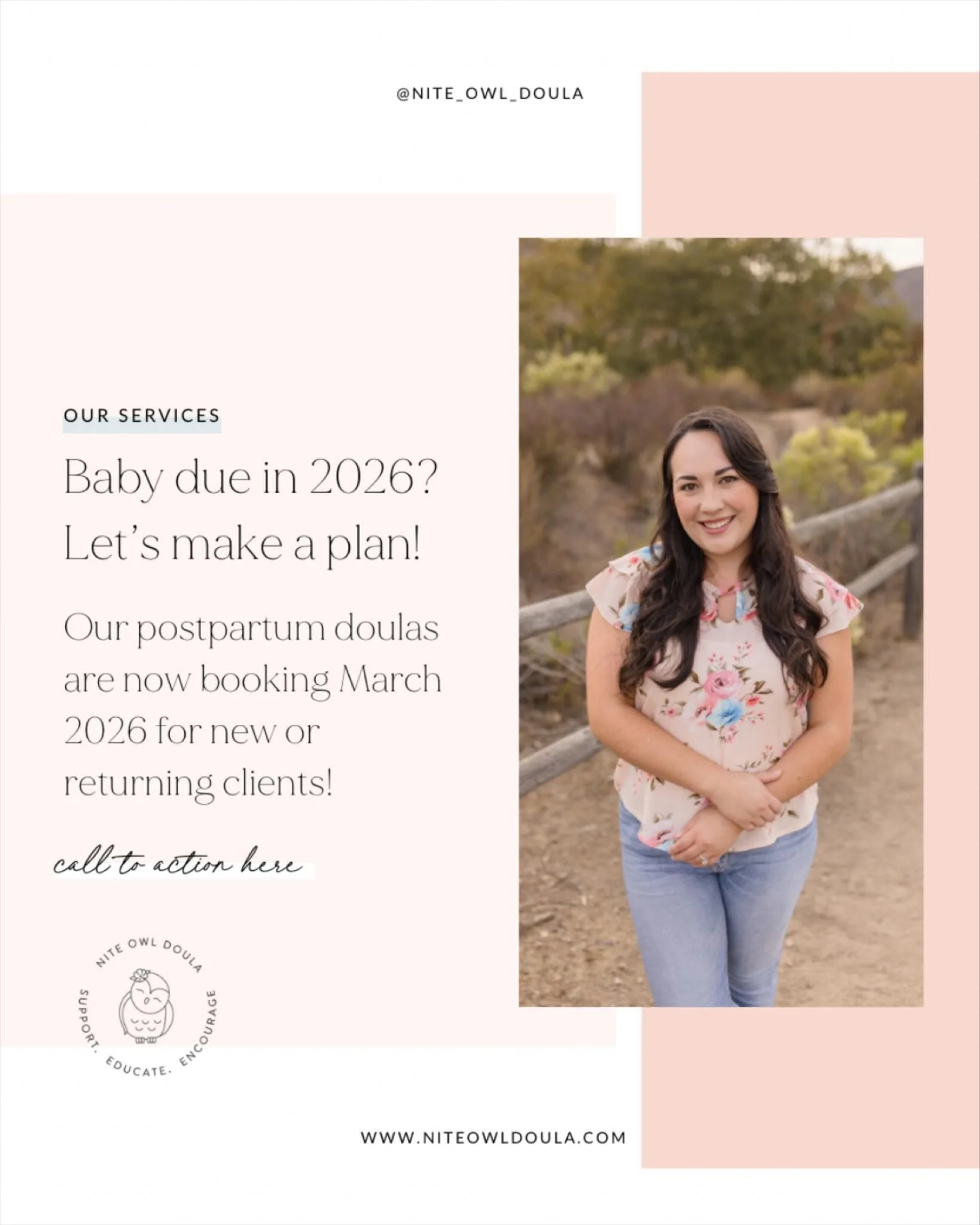 We are so excited to support you on your new journey. 
DM us or visit us at: www.niteowldoula.com to see all of our services.

We&rsquo;ve got you!

#postpartumjourney #postpartum #newborn #newbaby #fourthtrimester #sandiego #sandiego_ca #sandiegodou