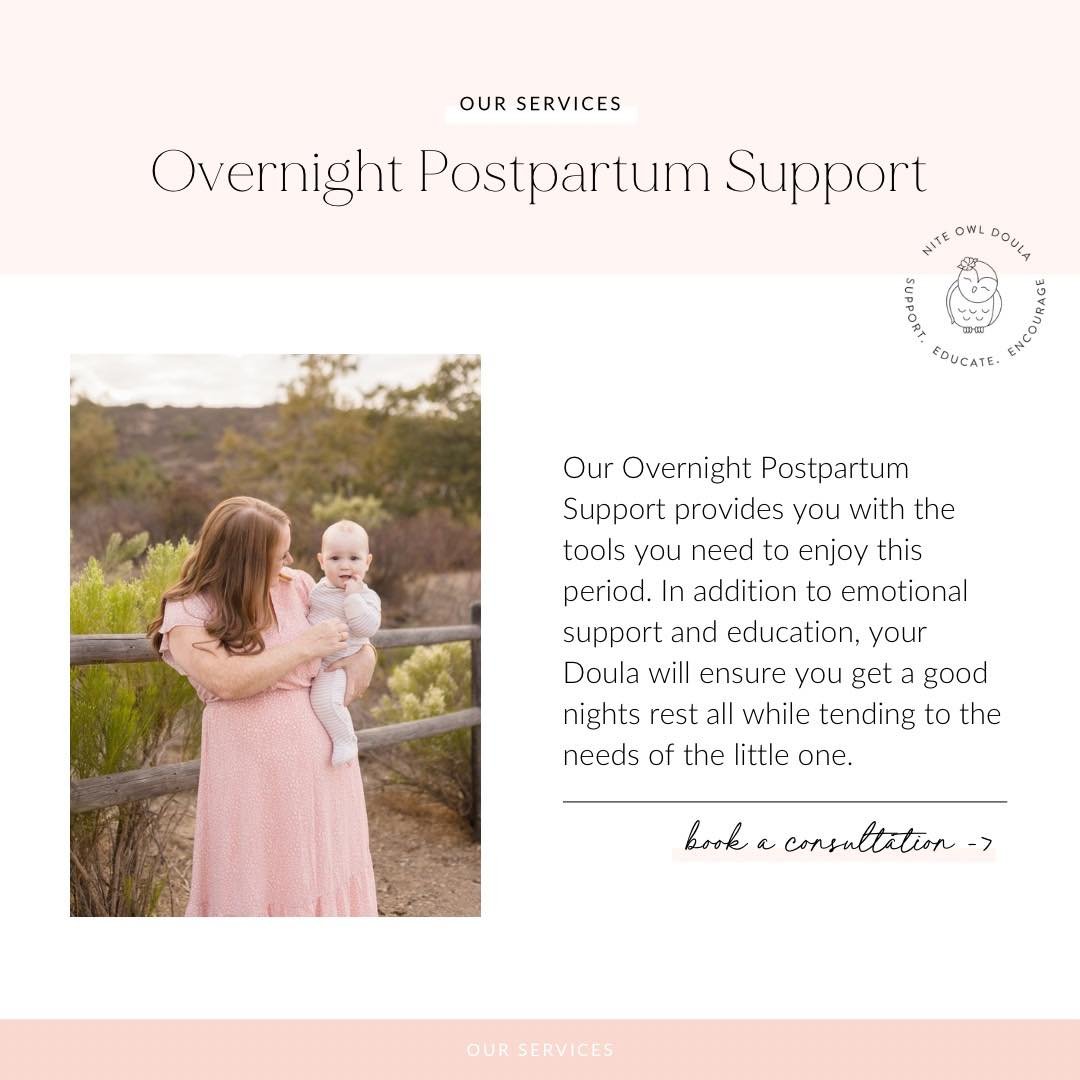 Please feel free to DM us or visit us at 
www.niteowldoula.com
To see all of our offerings!

#fourthtrimester #newborn #postpartumrecovery #postpartum #postpartumdoula #newbaby #PostpartumSupport #postpartumjourney #newparentsupport #postpartumcare #