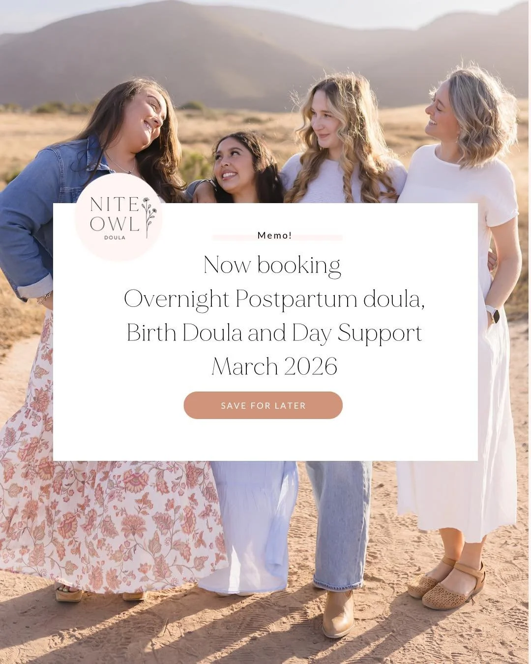 Now Booking Support Beginning March 2026

If you&rsquo;re expecting or planning ahead and looking for compassionate, experienced support during birth or postpartum, we&rsquo;d love to connect with you. Our team is now accepting bookings starting Marc