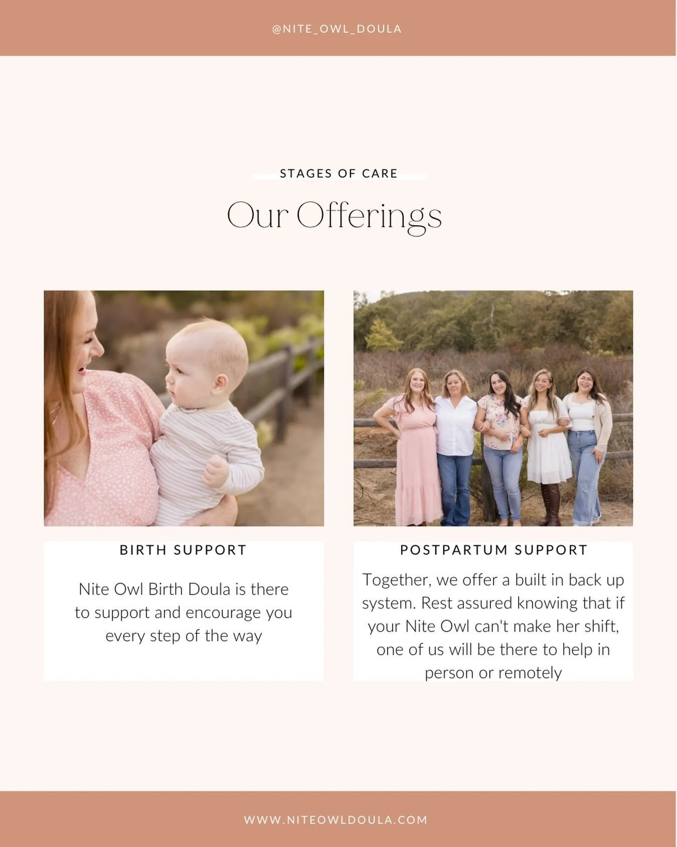 We are here for you and your family through all stages of your pregnancy and postpartum. 
Let us know how we can support you!

www.niteowldoula.com

#postpartumdoula #birthdoula #birthsupport #birthteam #sandiego