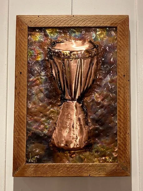 "Everyone Gather Together in Peace"- SOLD