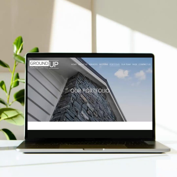 Their builds are next-level &mdash; but their old website didn&rsquo;t quite do them justice.

I gave Ground Up Homes&rsquo; DIY site a full refresh, keeping their clean black-and-white style but tightening up the design, rewriting every bit of conte