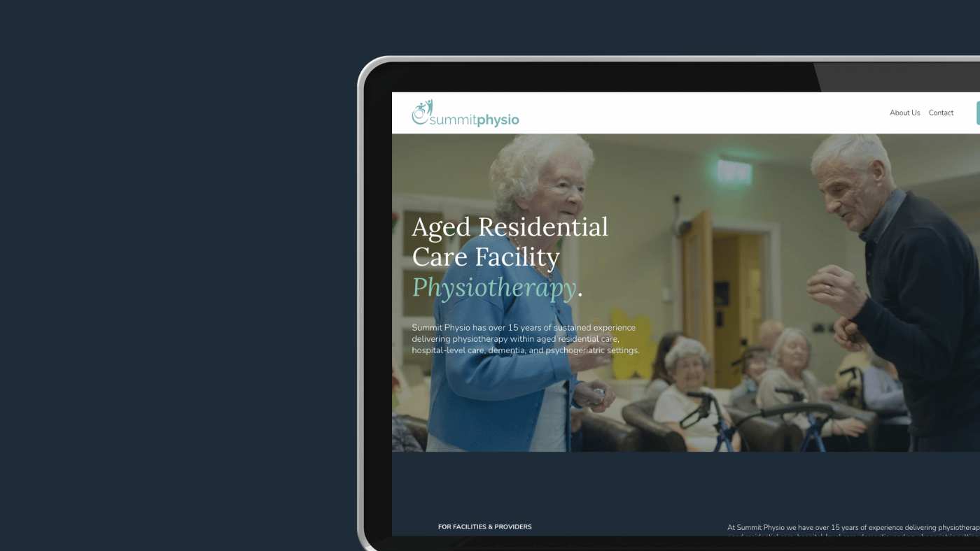 Physio website design Canterbury