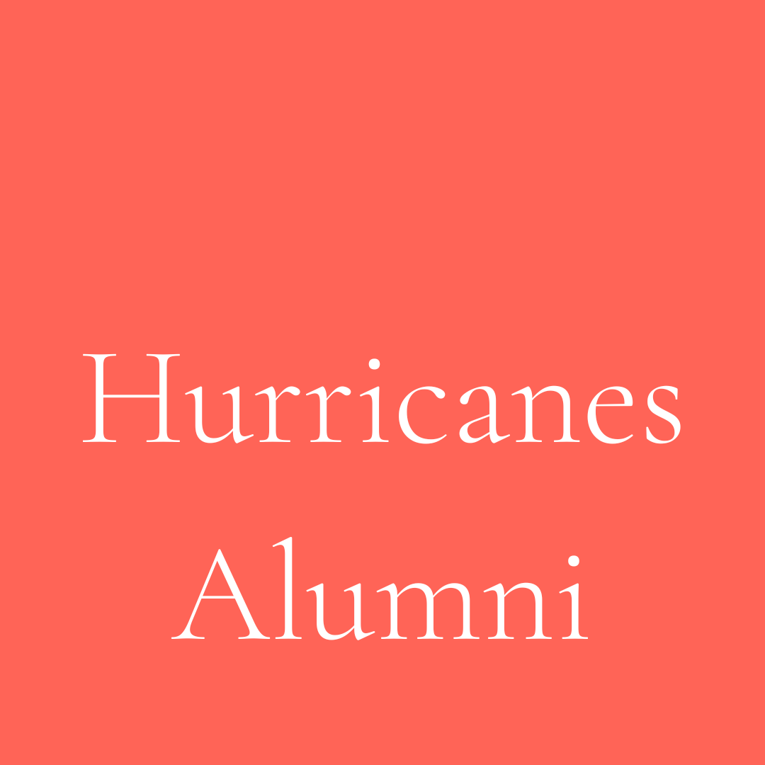 Hurricanes alumni website tile