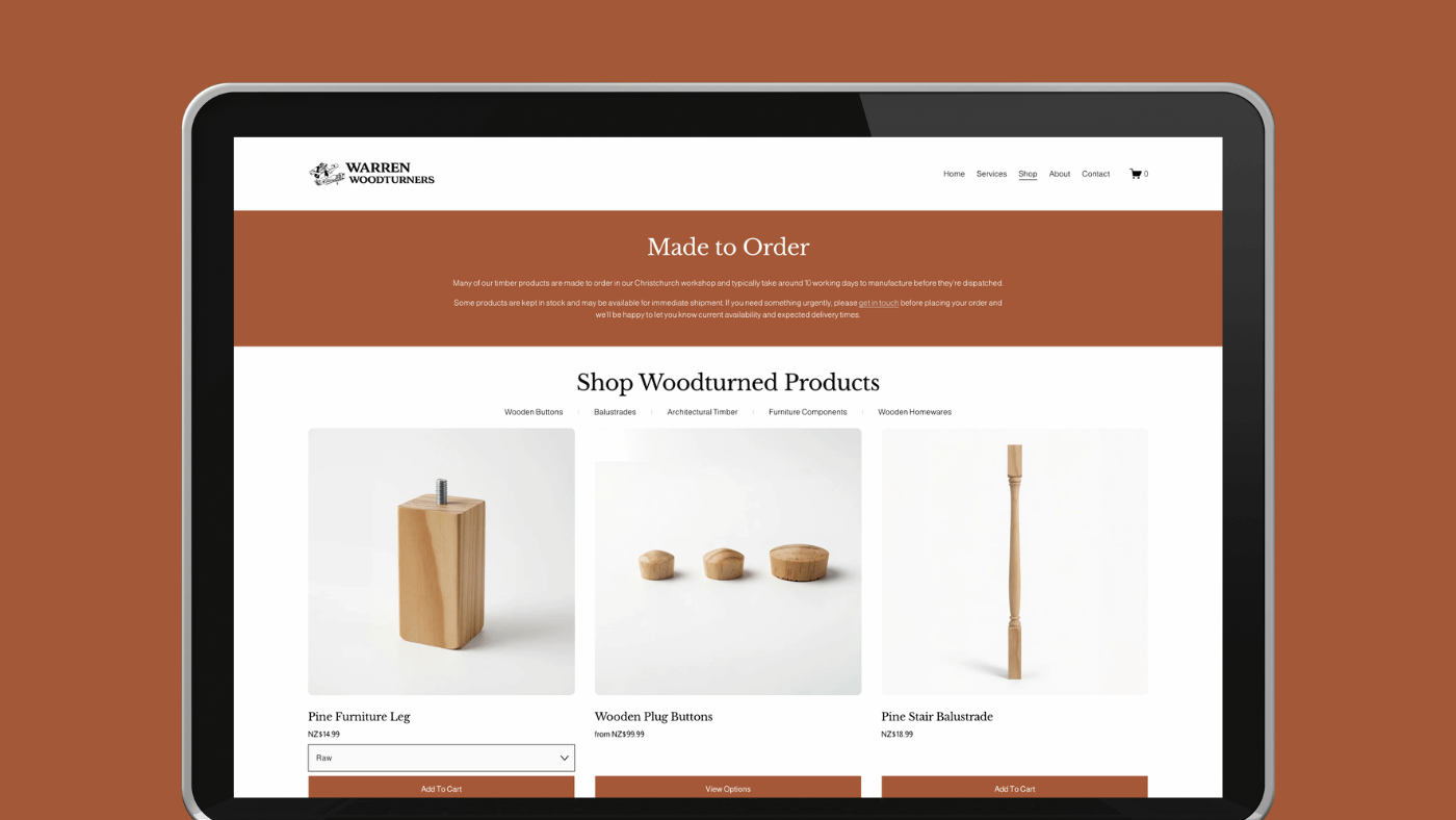 Ecommerce website set up nz