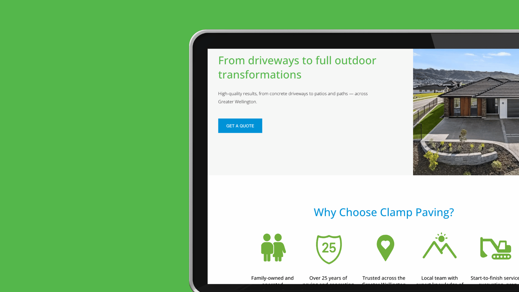 Trade website design NZ