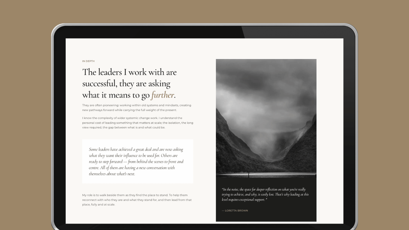 Business mentor website design NZ