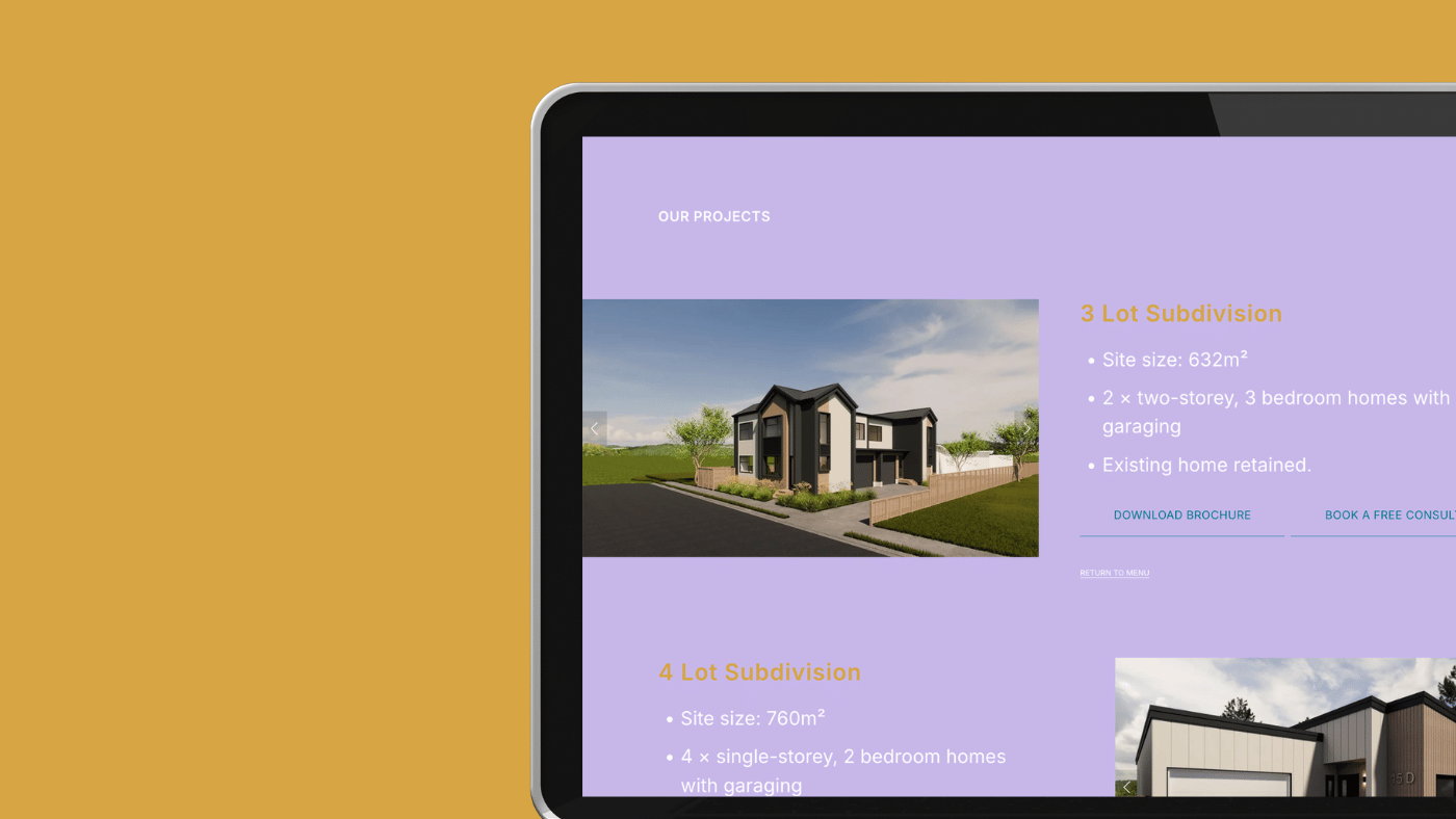 Bright and vibrant website design NZ