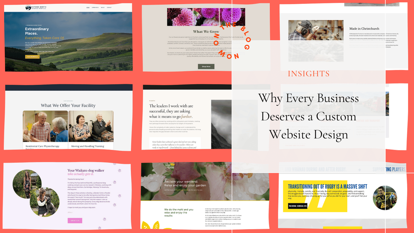 Why Every Business Deserves a Custom Website Design