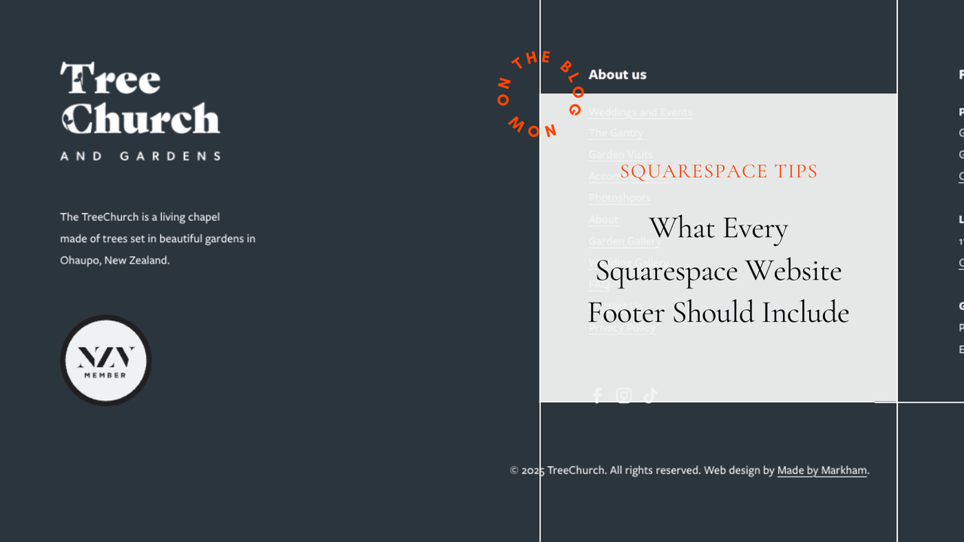 What Every Squarespace Website Footer Should Include