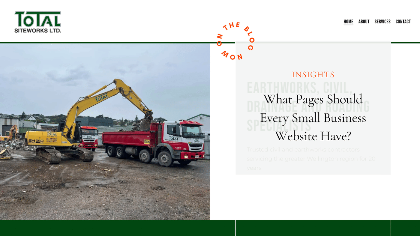 What Pages Should Every Small Business Website Have?