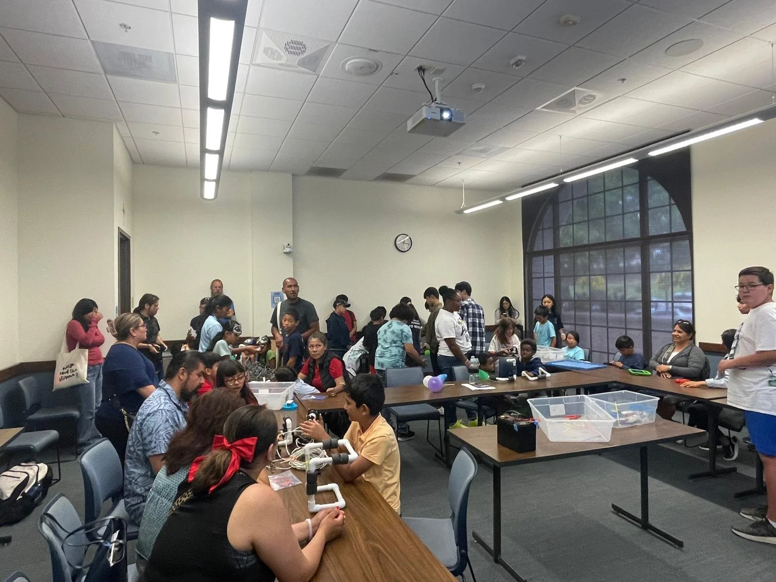 Working on building SeaPerch