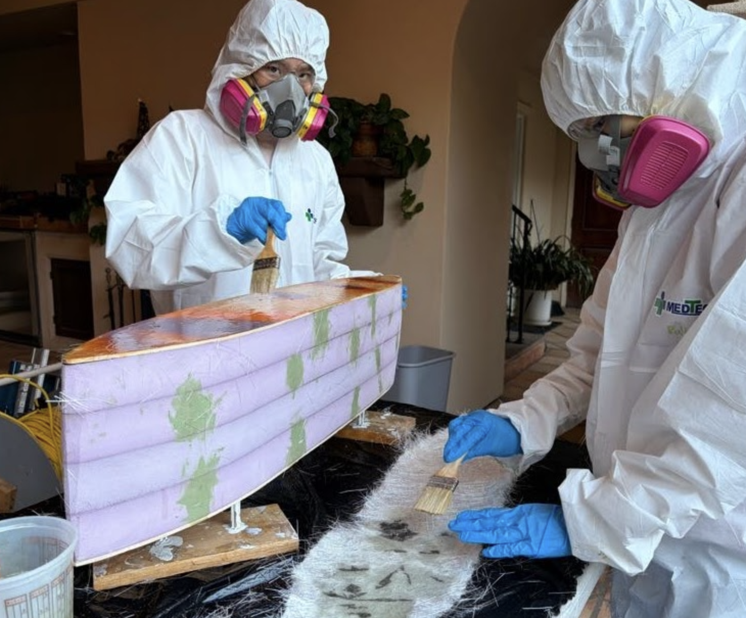 adding total fair + expoxy to hull