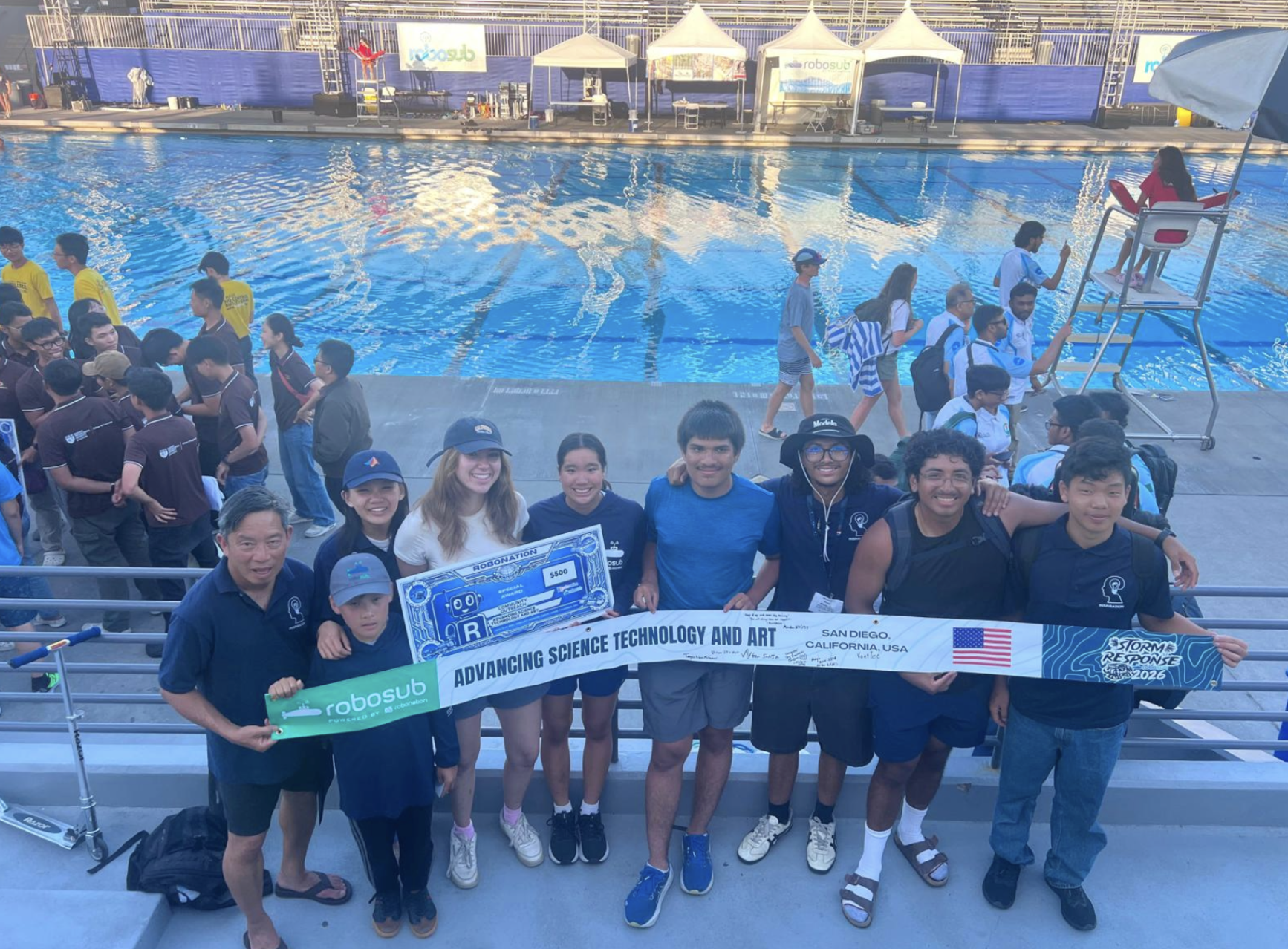 team inspiration with award