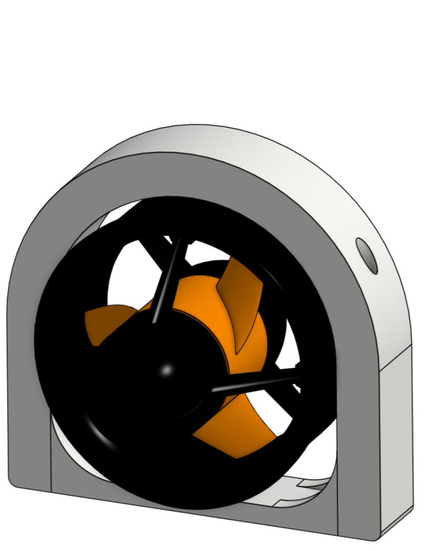 cad of thruster guards