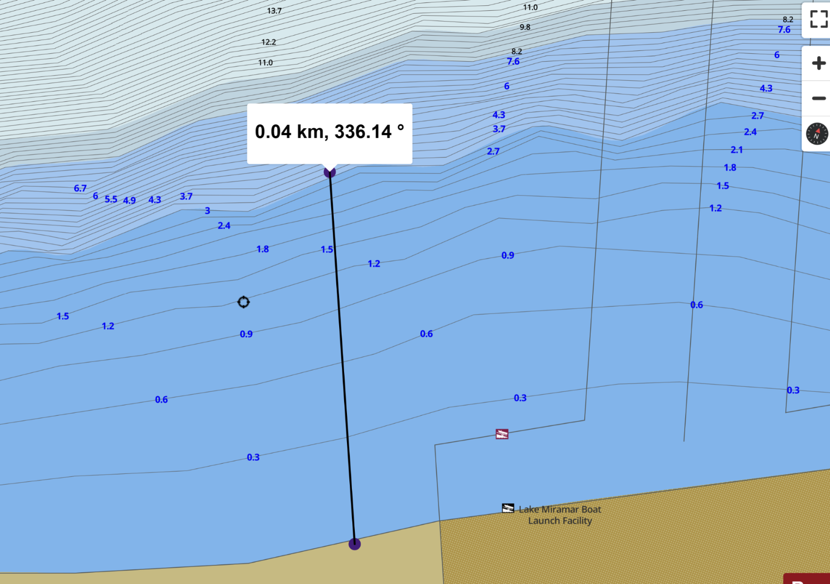 location of underwaterpipeline