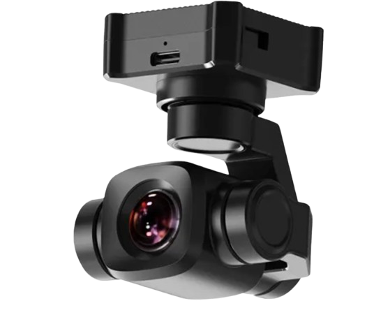 Gimbal-mounted camera