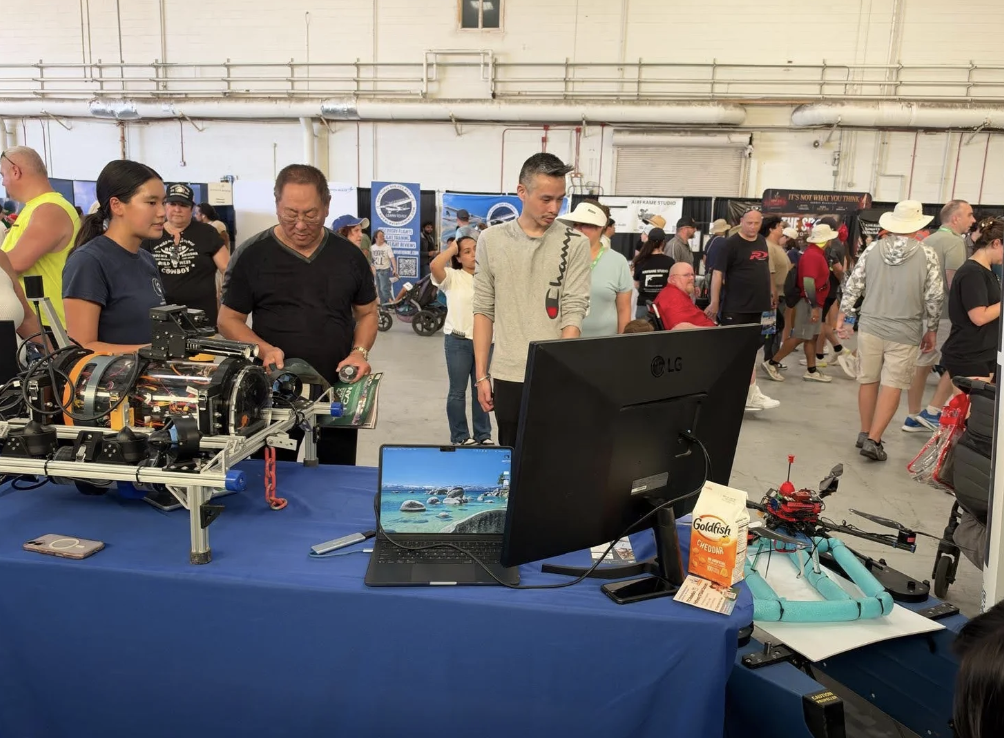 showcasing robots