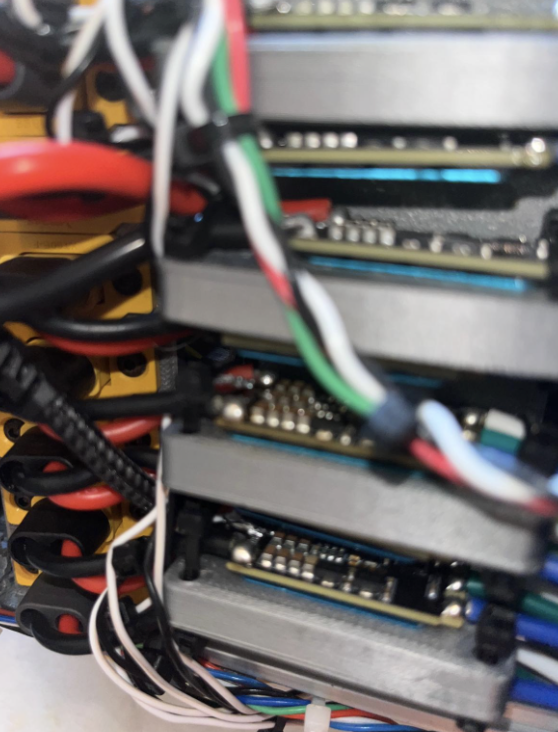 Zip ties help provide strain relief