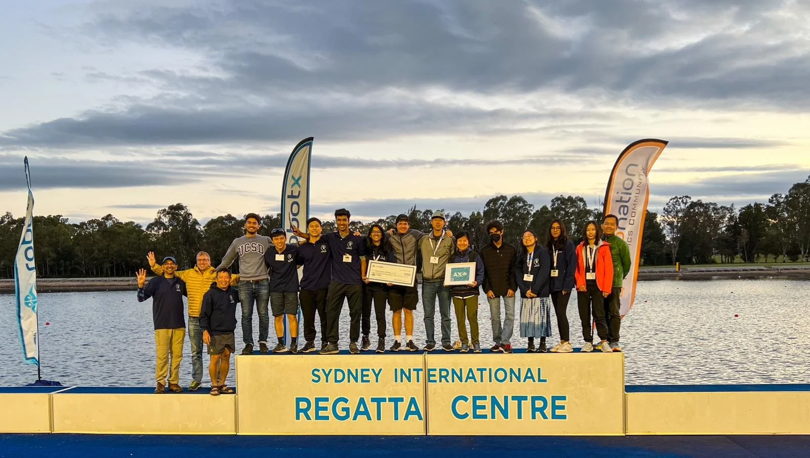 RobotX Competition Team Picture