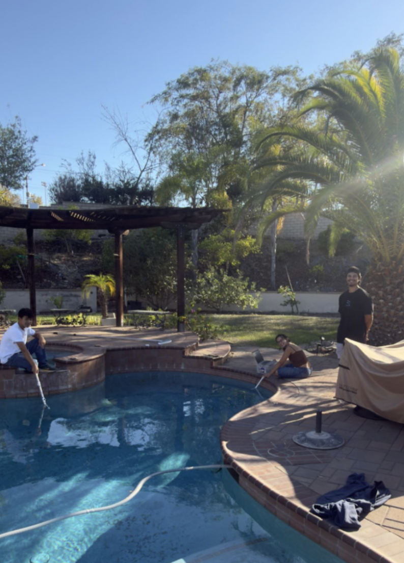 Hydrophone pool test
