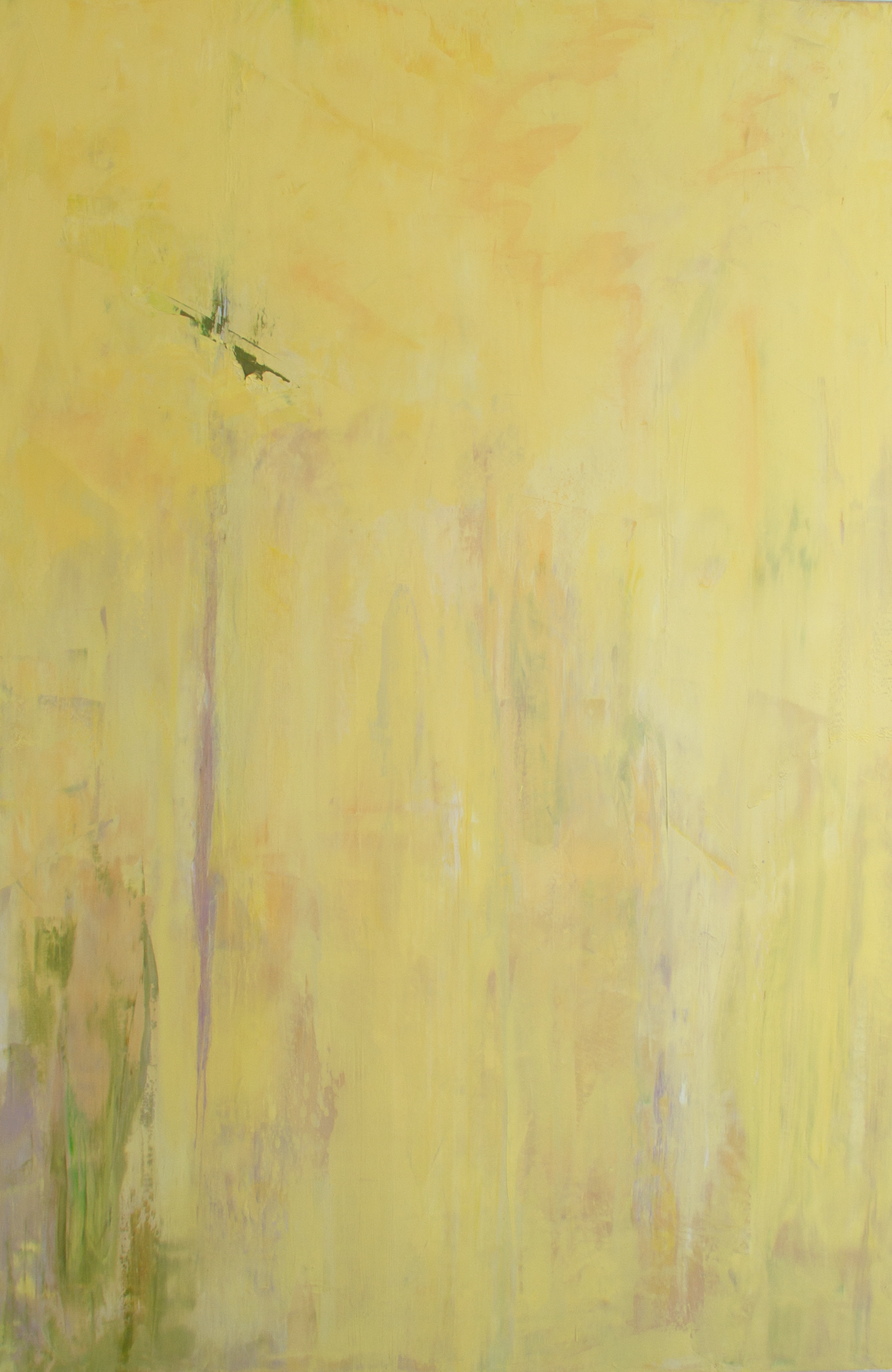 Yellow
Oil and cold wax on canvas 
60 x 40 in.
2026