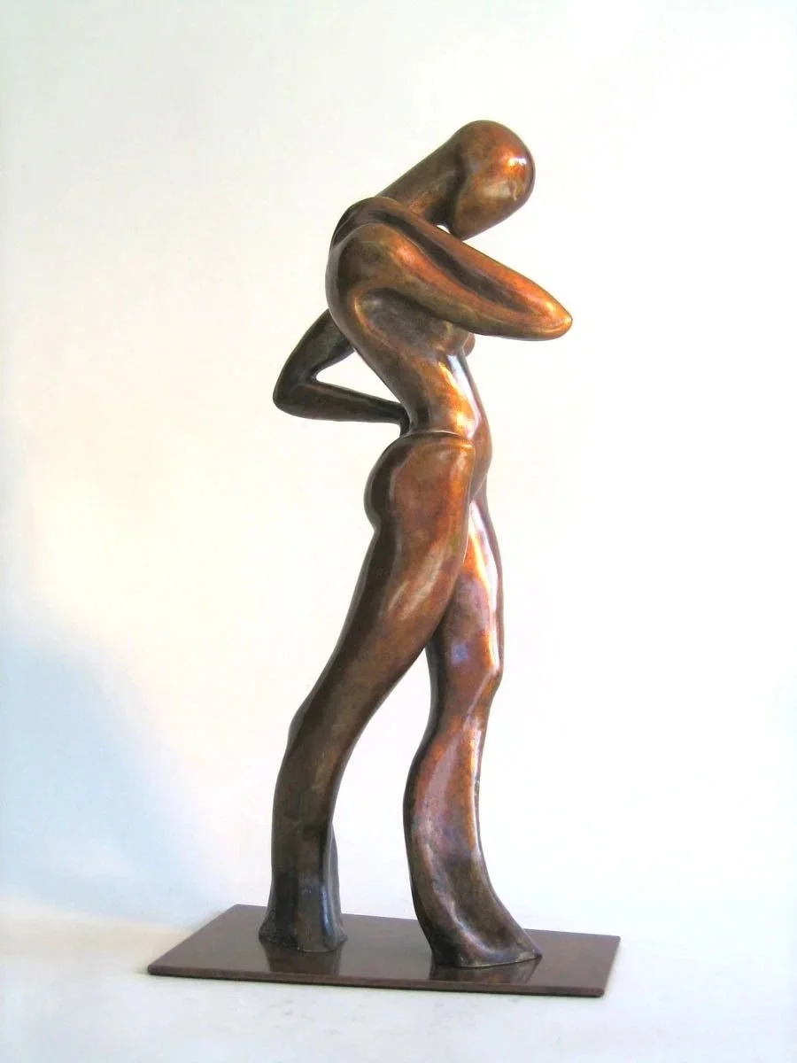 Walking woman II ~ bronze, 19.5 x 10.5 x 6.5
1/12 Limited Edition