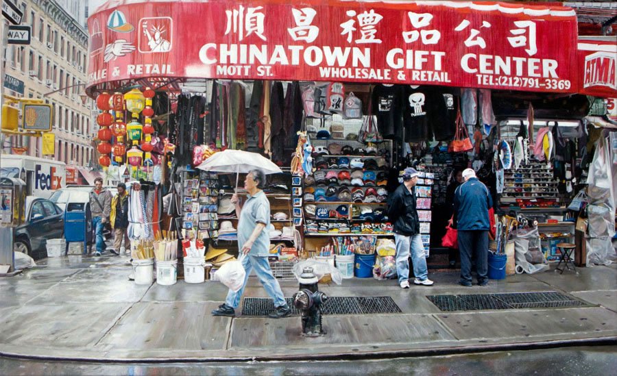 Chinatown 26in. x 44in