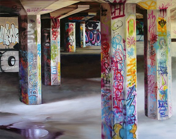 JoJo, oil on canvas, 40 X 60 in.,