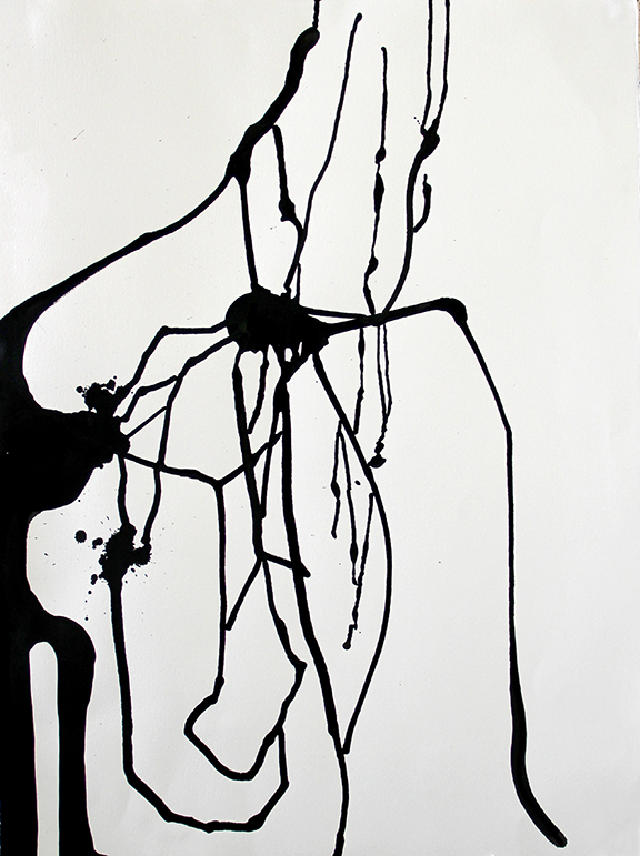 Day 39 ~ Chinese and India Ink On Archival Paper