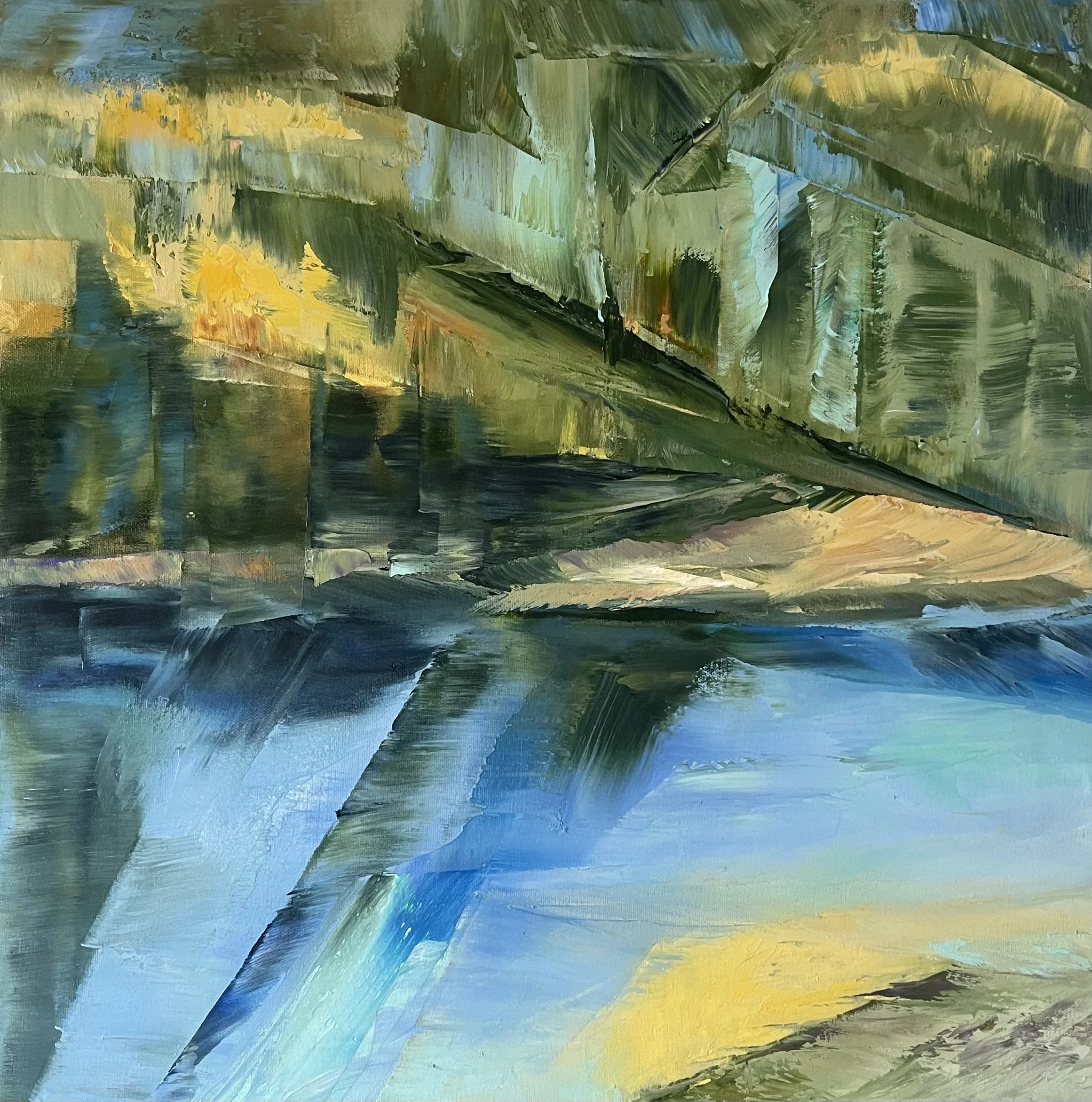 Held Still
Oil and cold wax on canvas
20 × 20 in.
2026