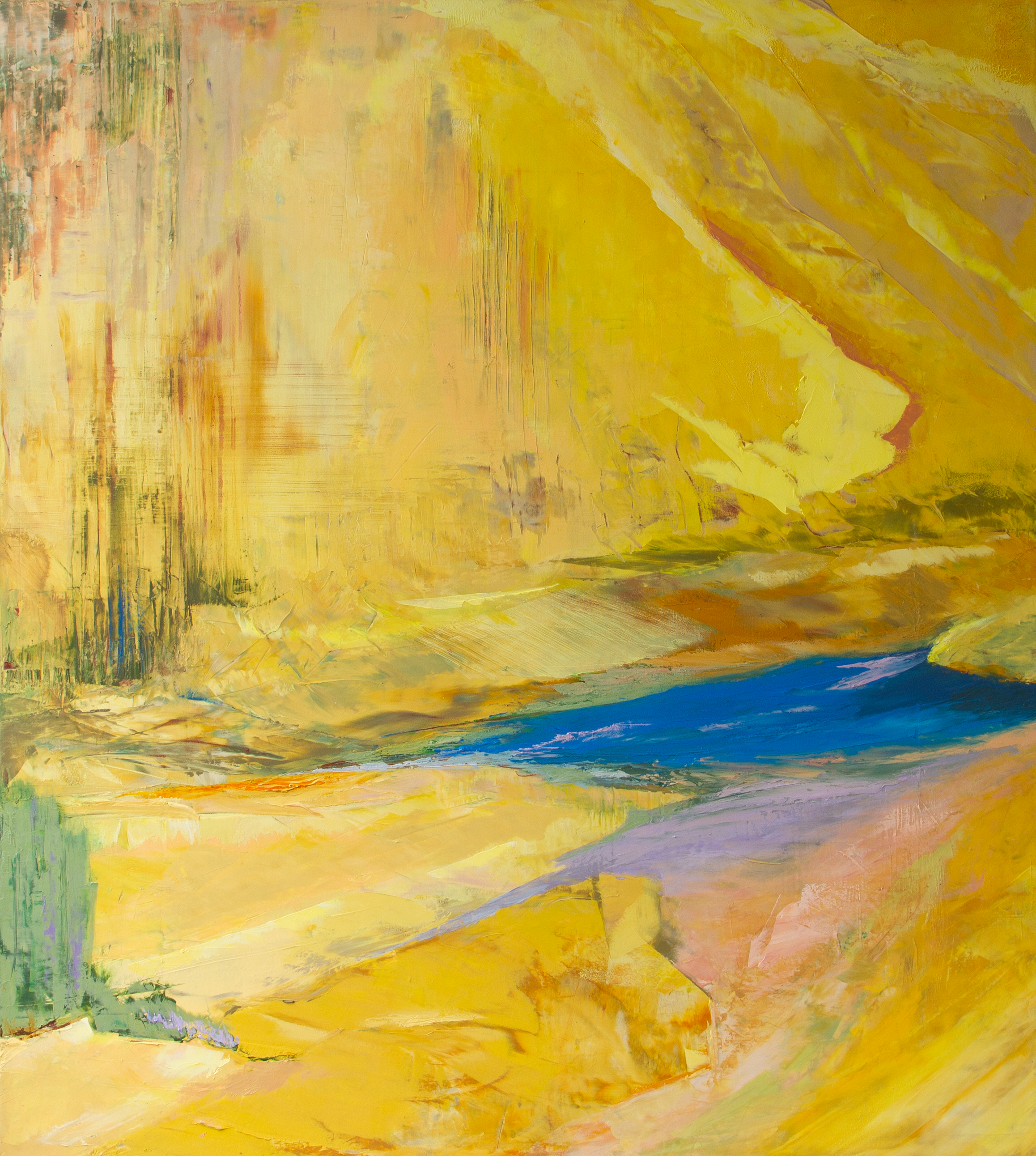 Dispersal
Oil and cold wax  on canvas
40  x 36 in.
2026