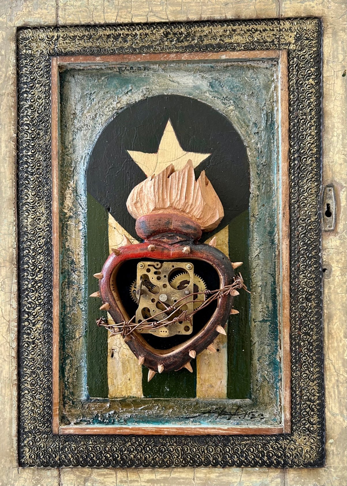 Manuel Gomez Nieves (Sampayo)
Untitled - 2023
wood assemblage
13 x 18 1/2 inches