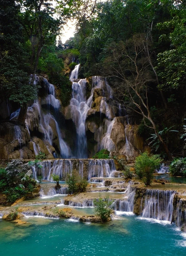 Kuang Xi Falls, Laos, 2023. 