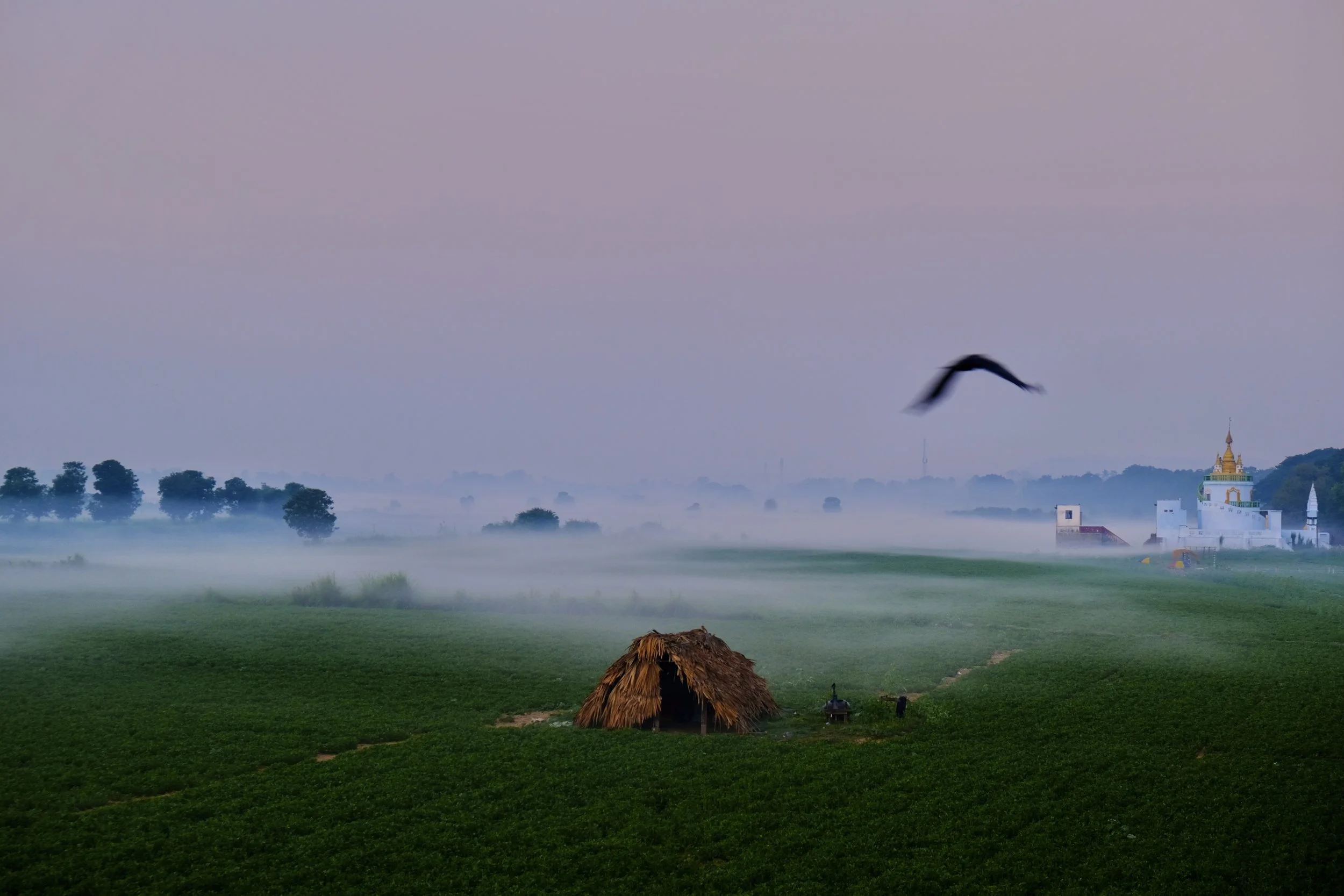 Taungthaman Lake, Myanmar, 2022. 